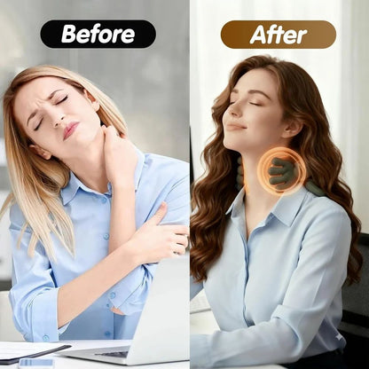 Neck, Back & Shoulder Heat Massager - Bye Bye to Pain